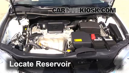 2015 Toyota Camry XLE 2.5L 4 Cyl. Windshield Washer Fluid Add Fluid